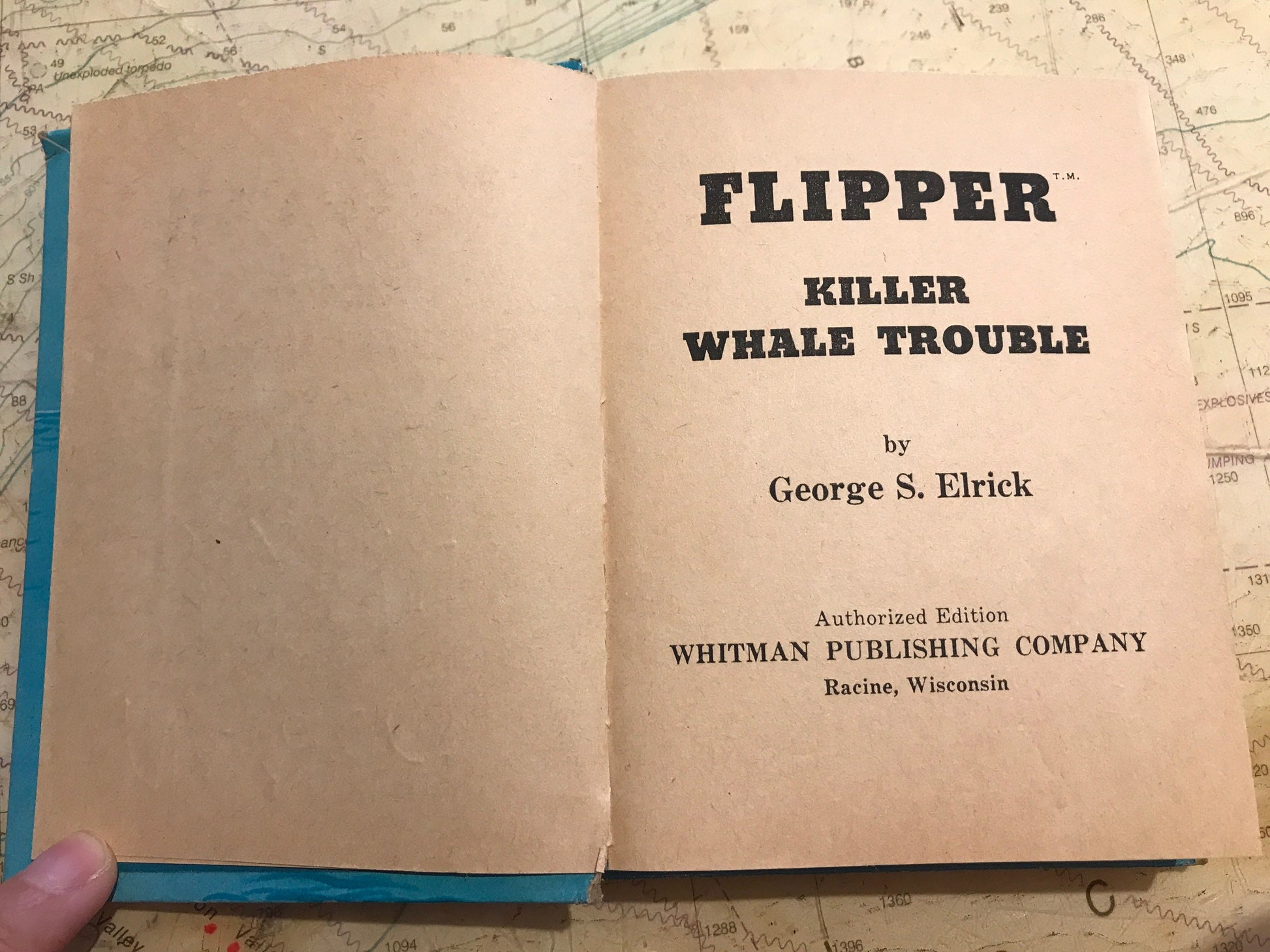 Flipper Killer Whale Trouble by George S Elrick | Literature