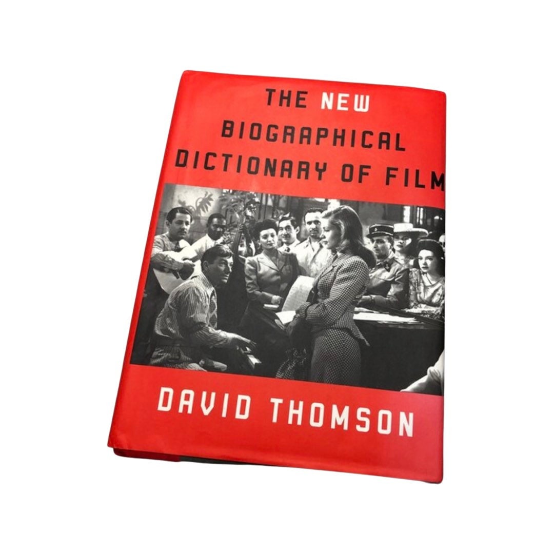 David Thomson Film Encyclopedia, Biographical Reference Book, Film History Guide, Movie Buff Gift, Cinema Lover Present