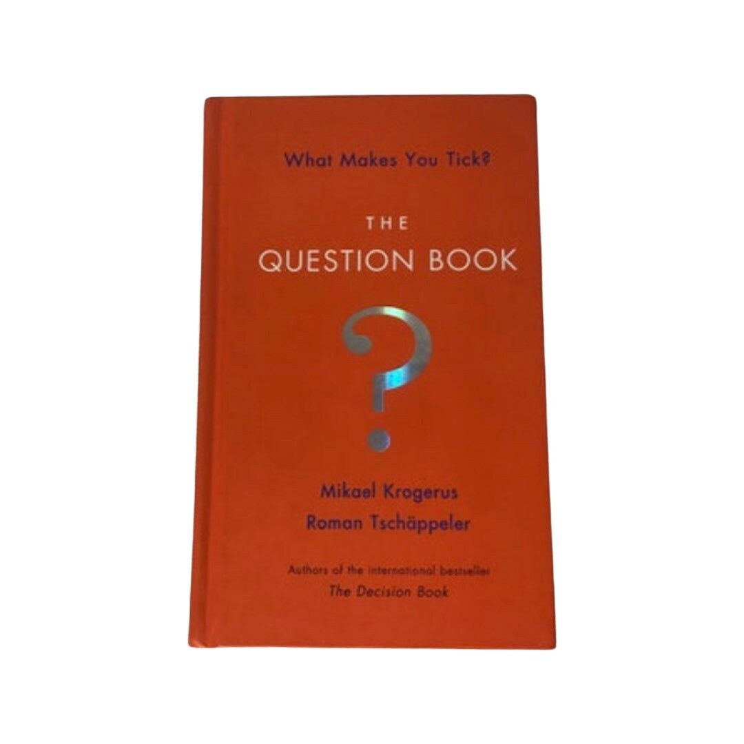 Hardcover Copy of What Makes You Tick? The Question Book by Micheal Krogerus and Roman Tschäppeler | Home & Living