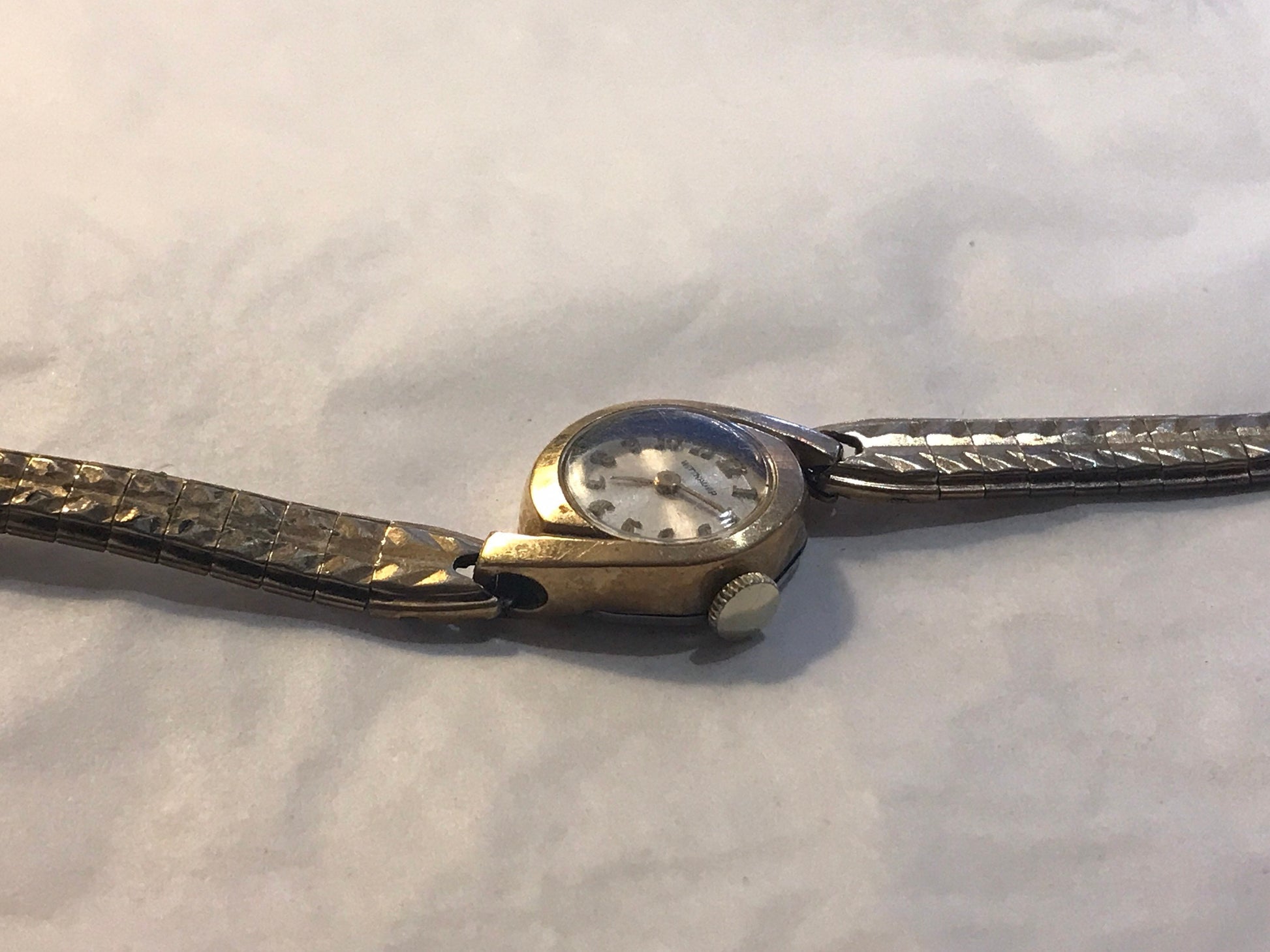 Vintage Wittnauer Gold Wrist Watch | Jewelry