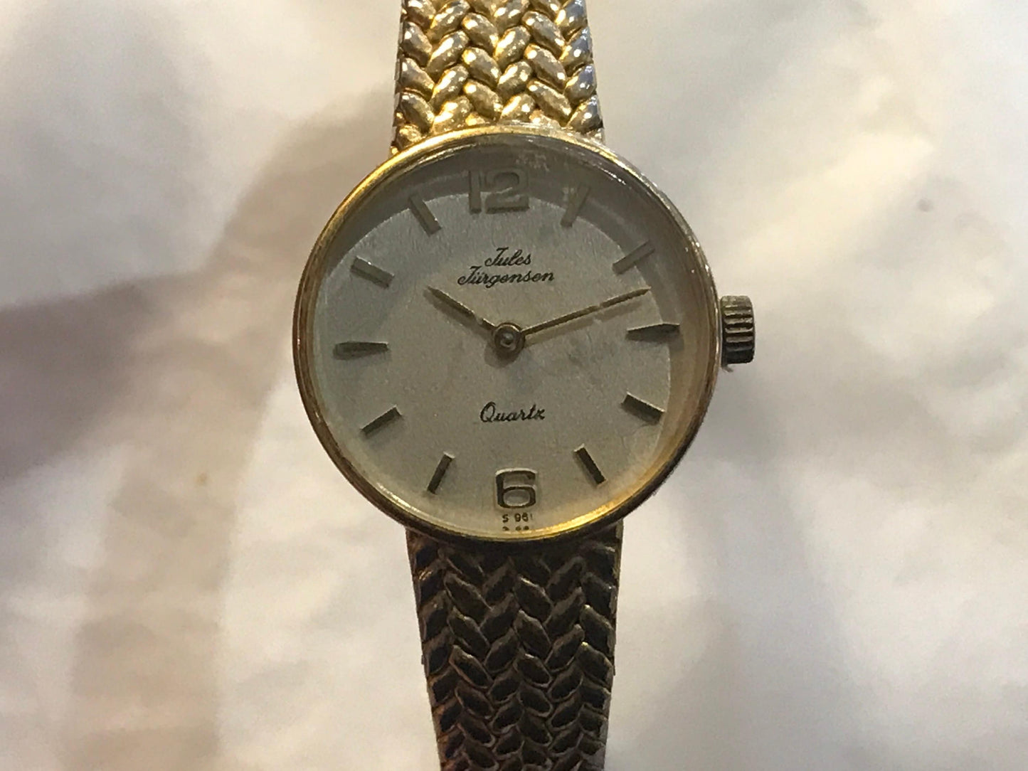 Vintage Jules Jurgensen Gold Wrist Watch | Accessories