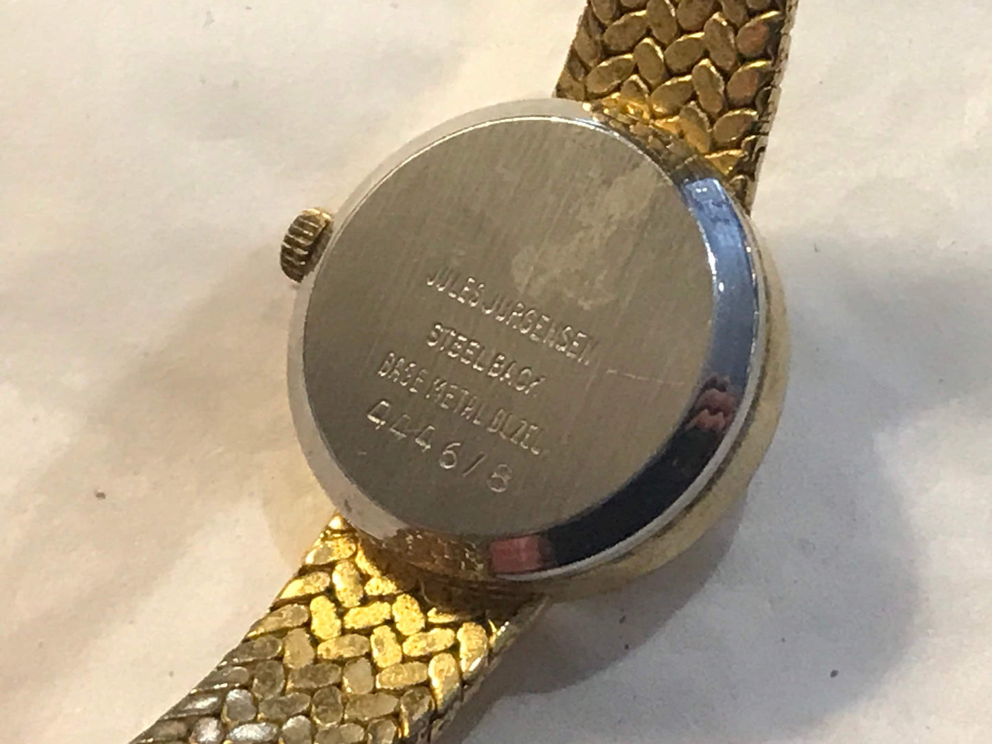 Vintage Jules Jurgensen Gold Wrist Watch | Accessories