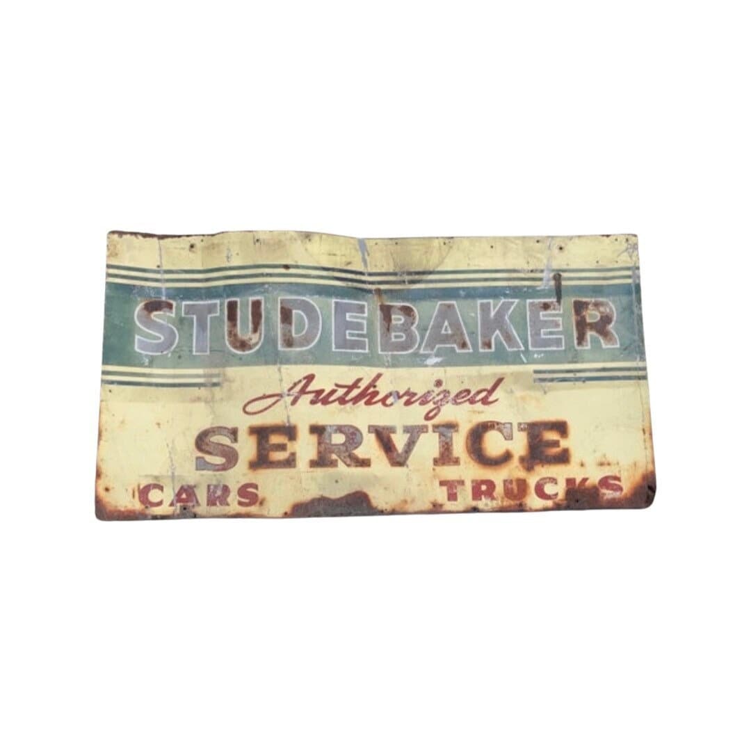 1920’s Authentic Studebaker Metal Sign