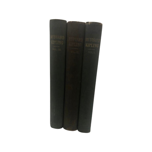 Vintage Rudyard Kipling Books Volumes: 1-3