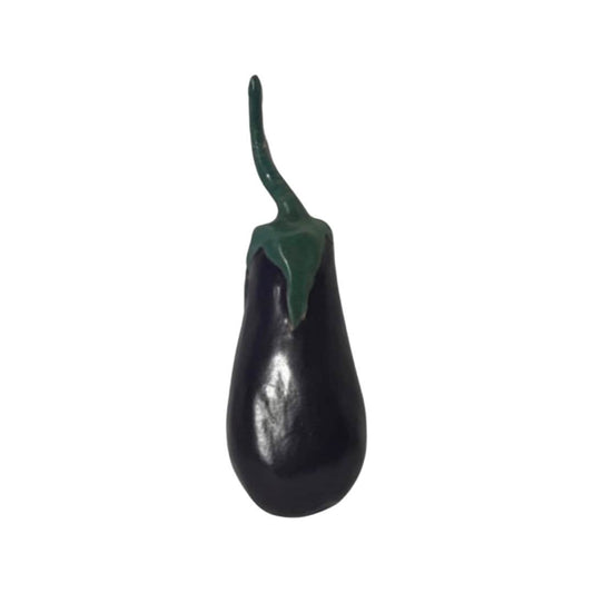 Vintage Ceramic Eggplant | Home Decor