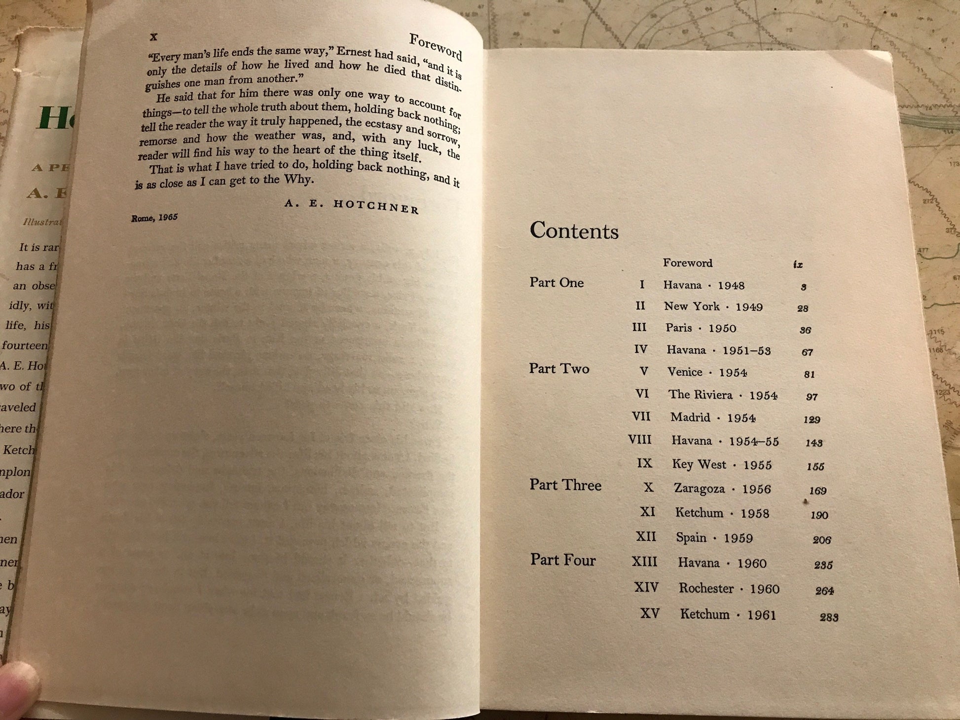 Papa Hemingway A Personal Memoir by A. E. Hotchner | Literature