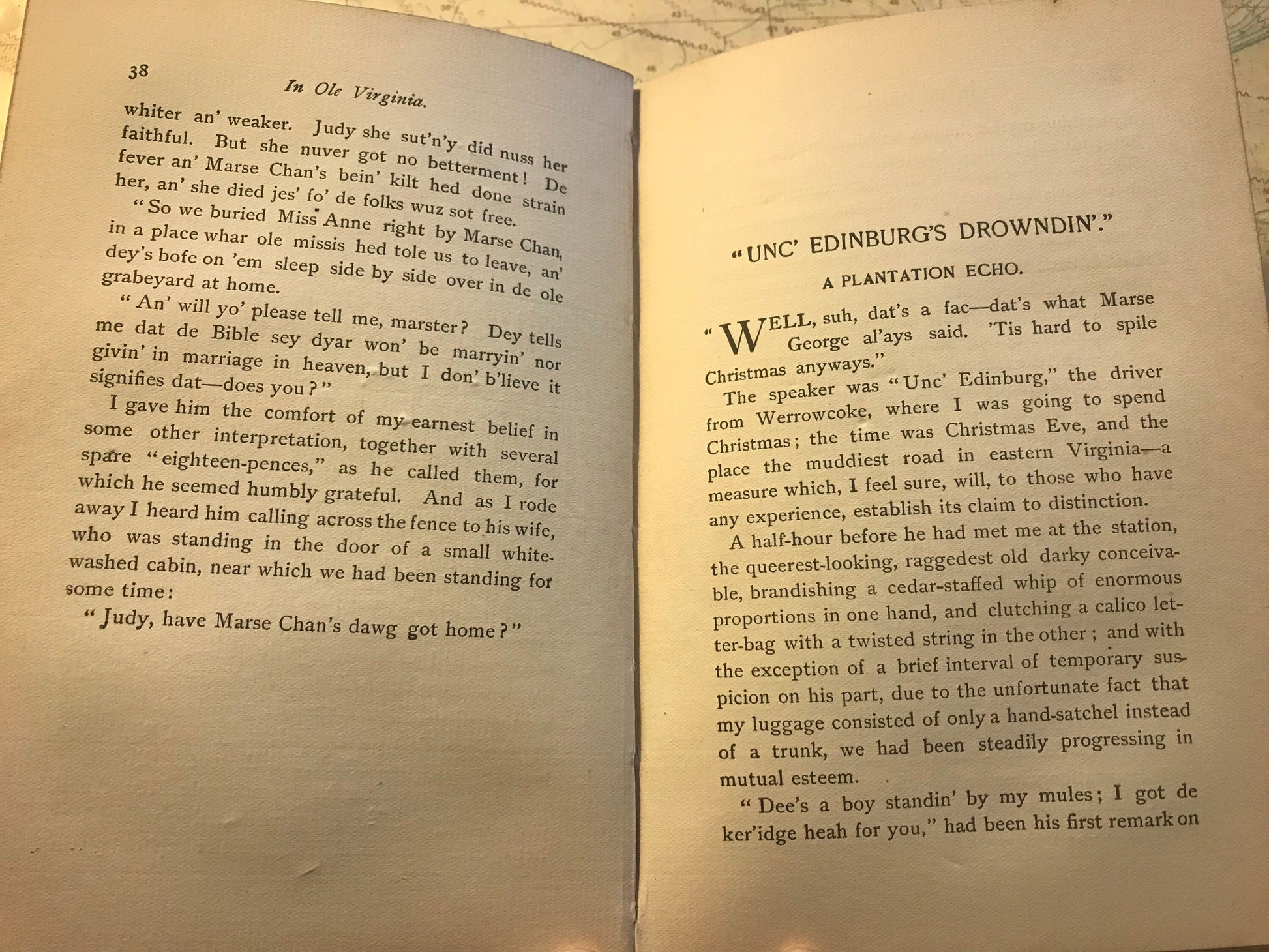 In Ole Virginia by Thomas Nelson Page | Marse Chan and Other Stories | Classic Literature