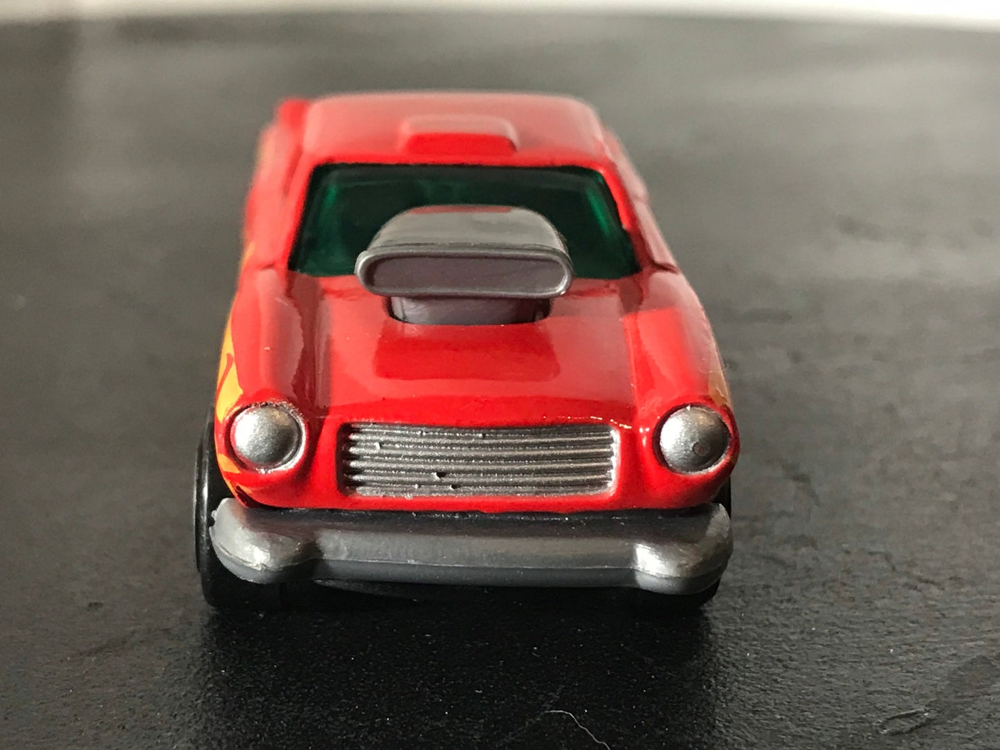 Vintage Red Flame Toy Car