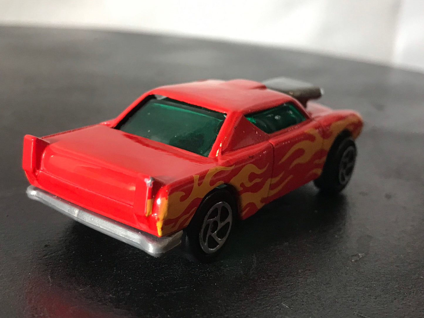 Vintage Red Flame Toy Car