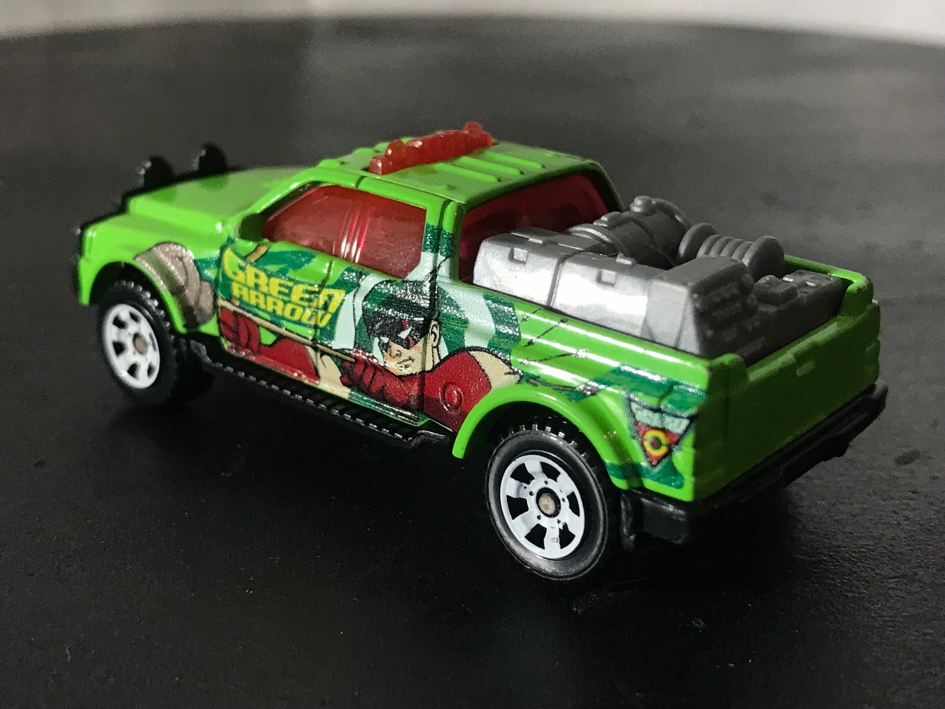 Vintage Green Arrow Toy Truck