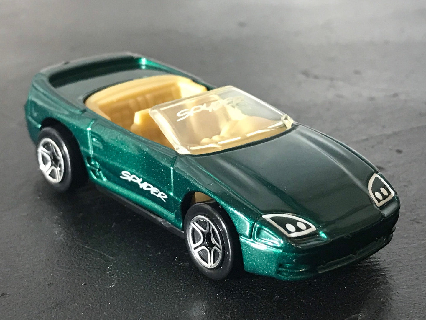 Vintage Green Toy Convertible