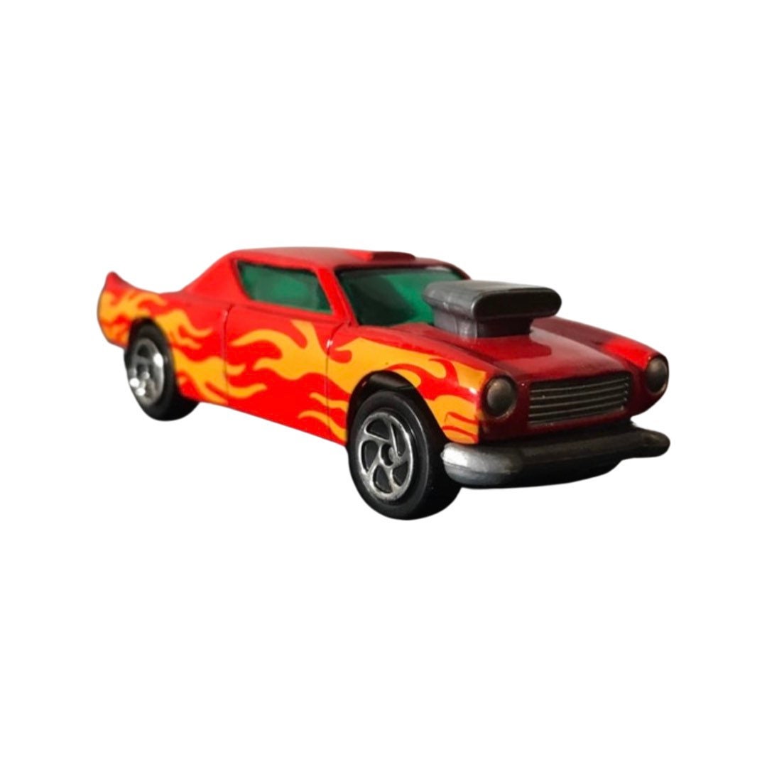 Vintage Red Flame Toy Car