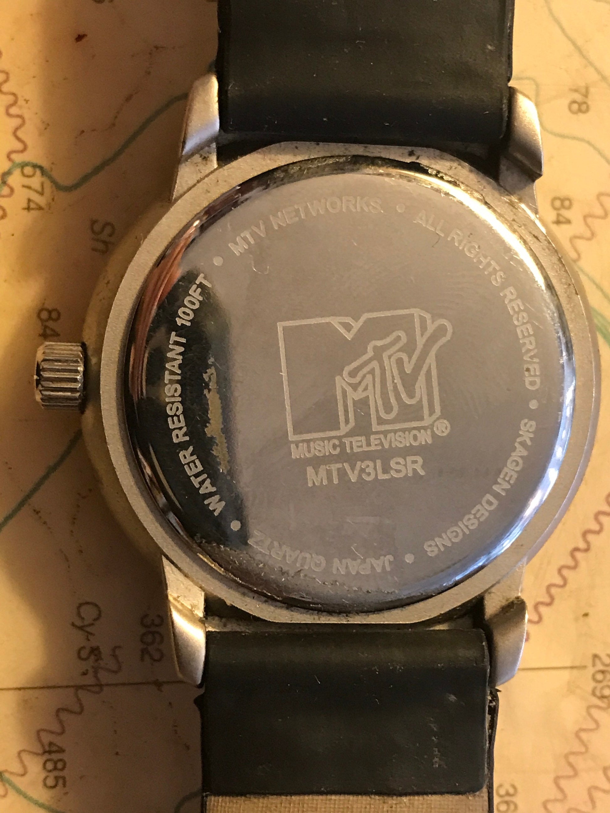 Vintage MTV Rubber Wrist Watch | Jewelry