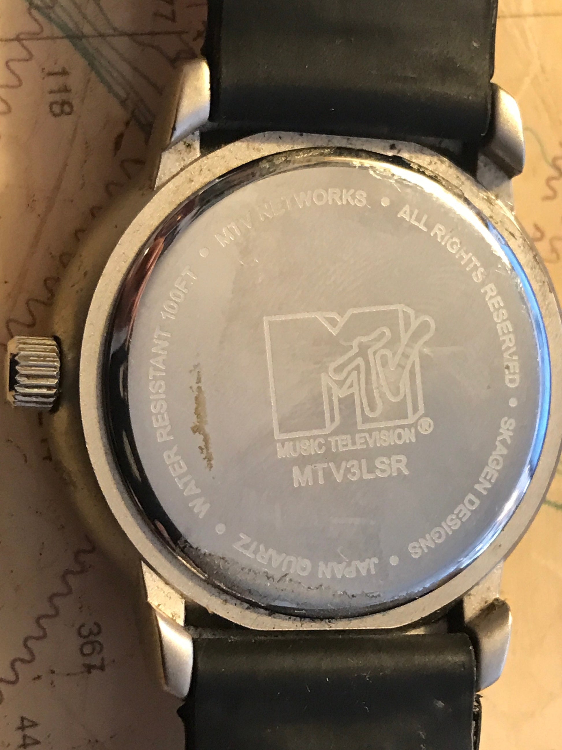 Vintage MTV Rubber Wrist Watch | Jewelry