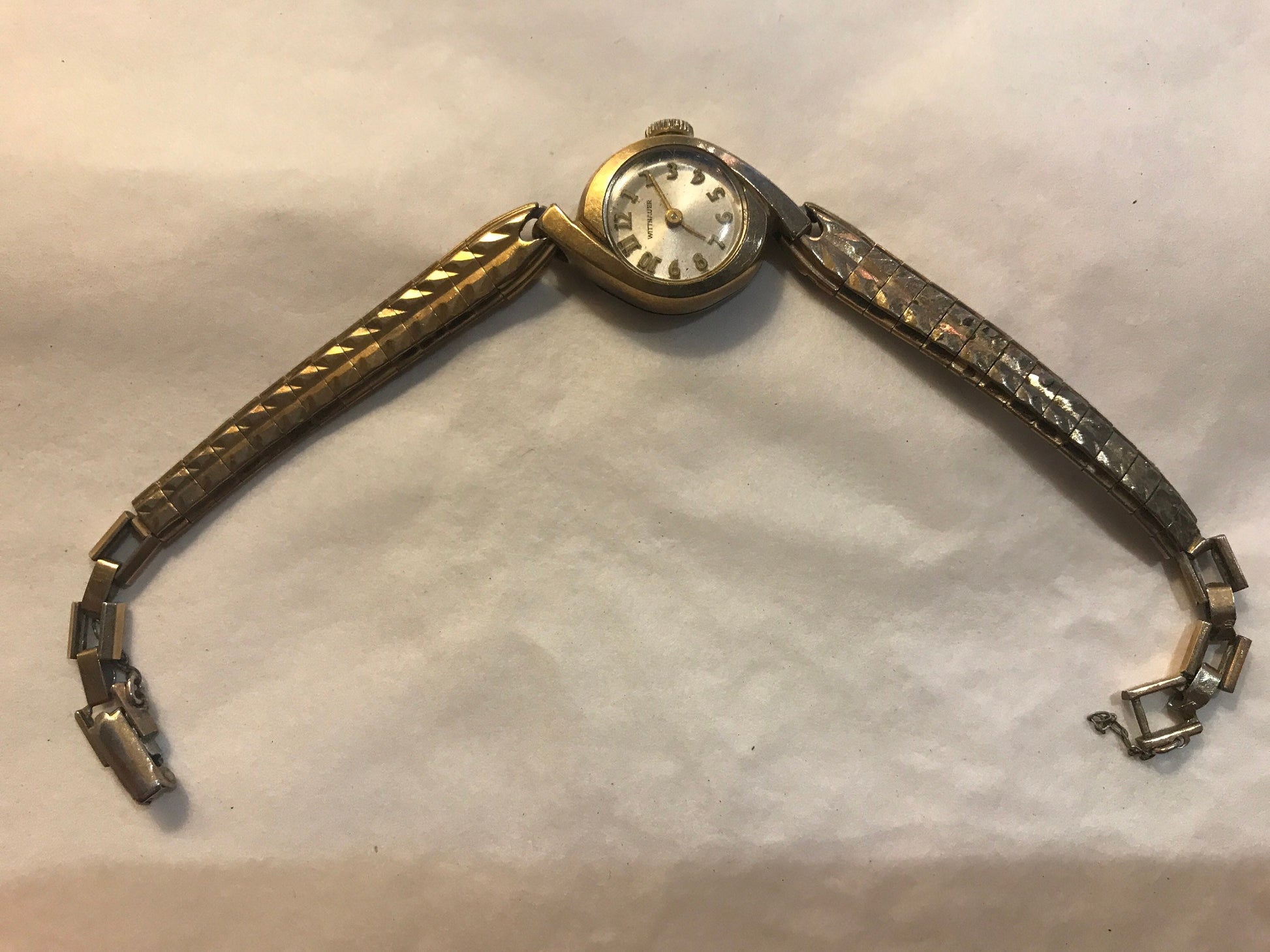 Vintage Wittnauer Gold Wrist Watch | Jewelry