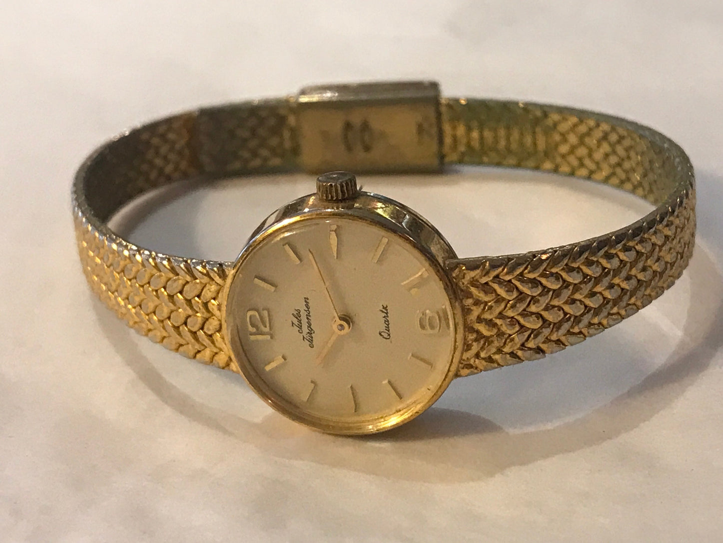 Vintage Jules Jurgensen Gold Wrist Watch | Accessories