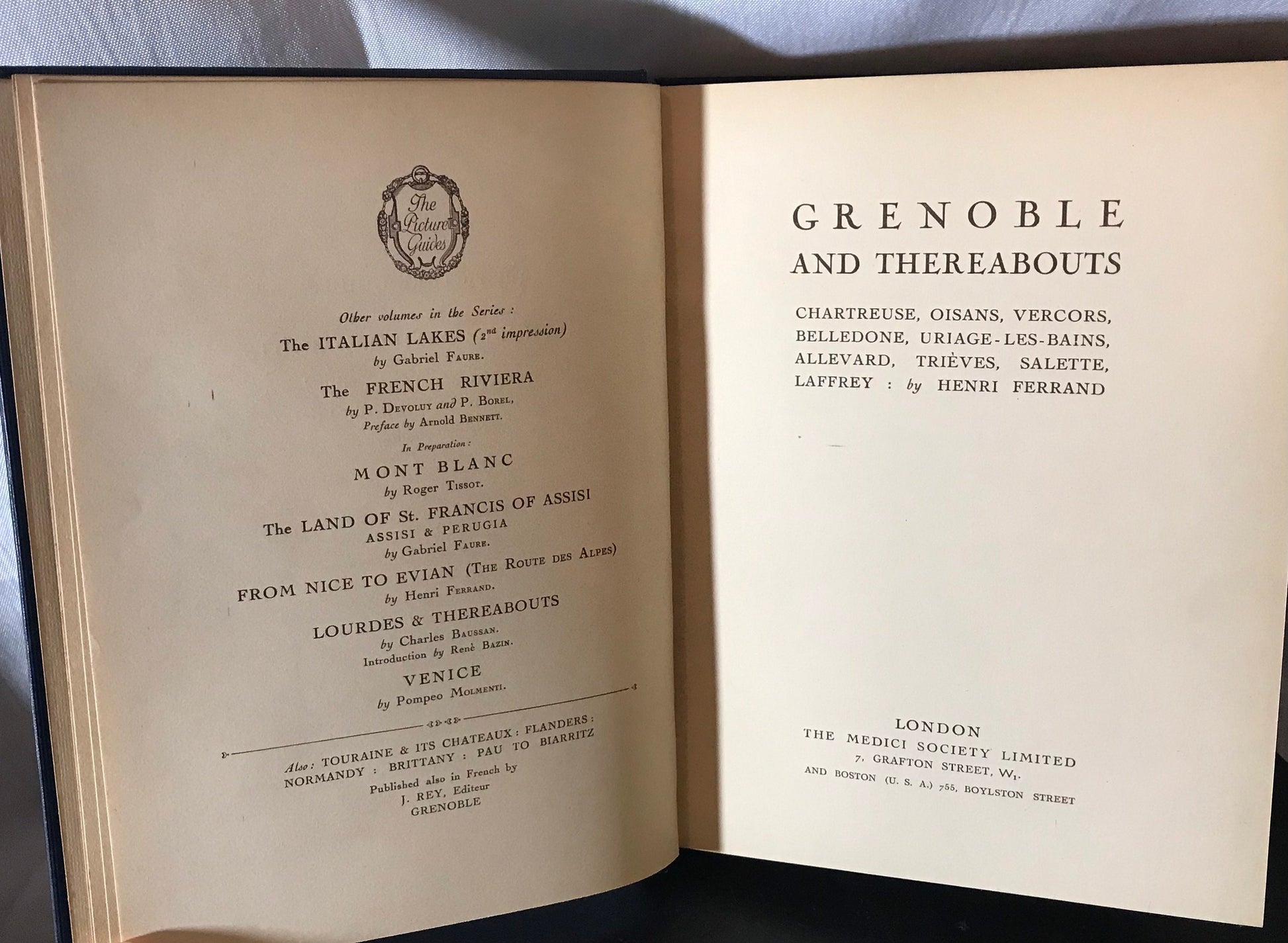 Grenoble And Thereabouts by Henri Ferrand | Literature