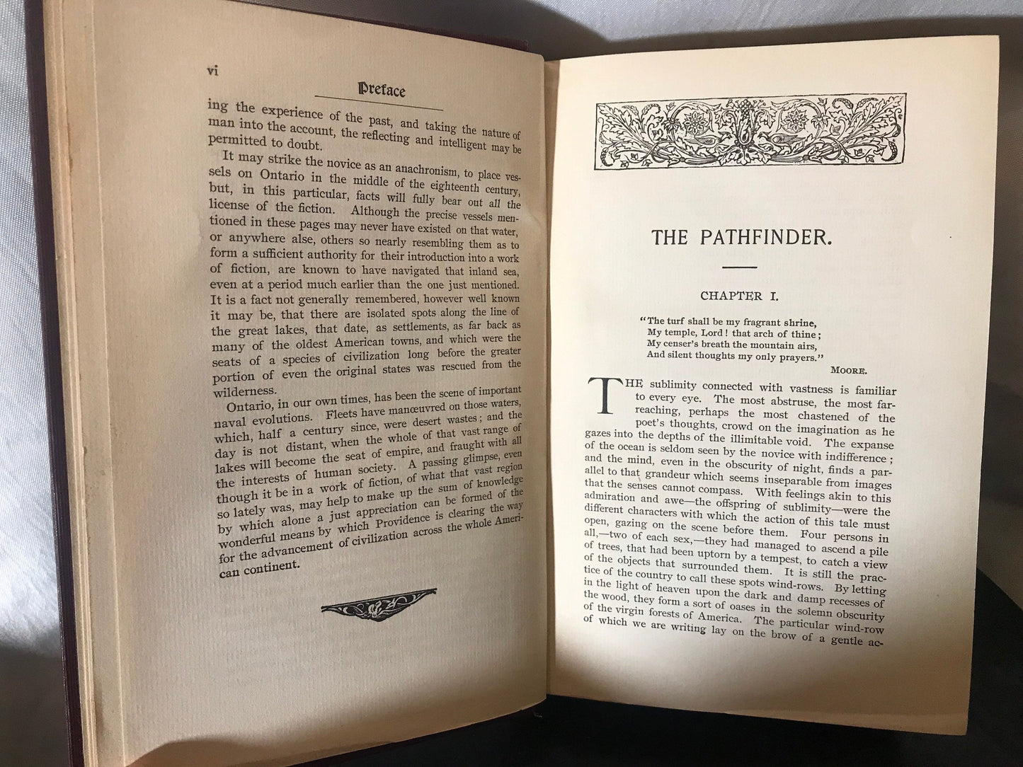 The Works of James Fenimore Cooper | The Pathfinder or The Inland Sea | Literature