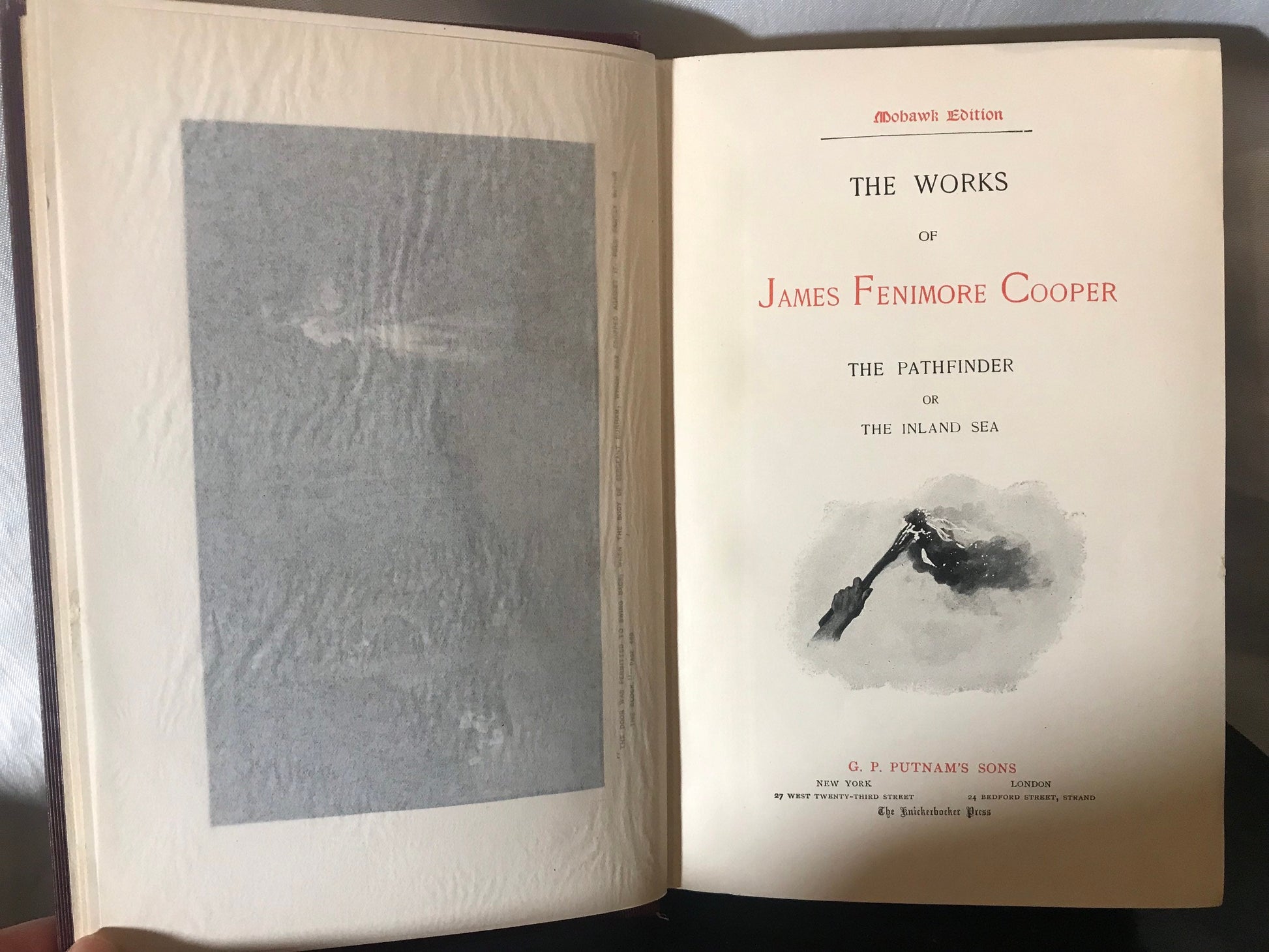 The Works of James Fenimore Cooper | The Pathfinder or The Inland Sea | Literature