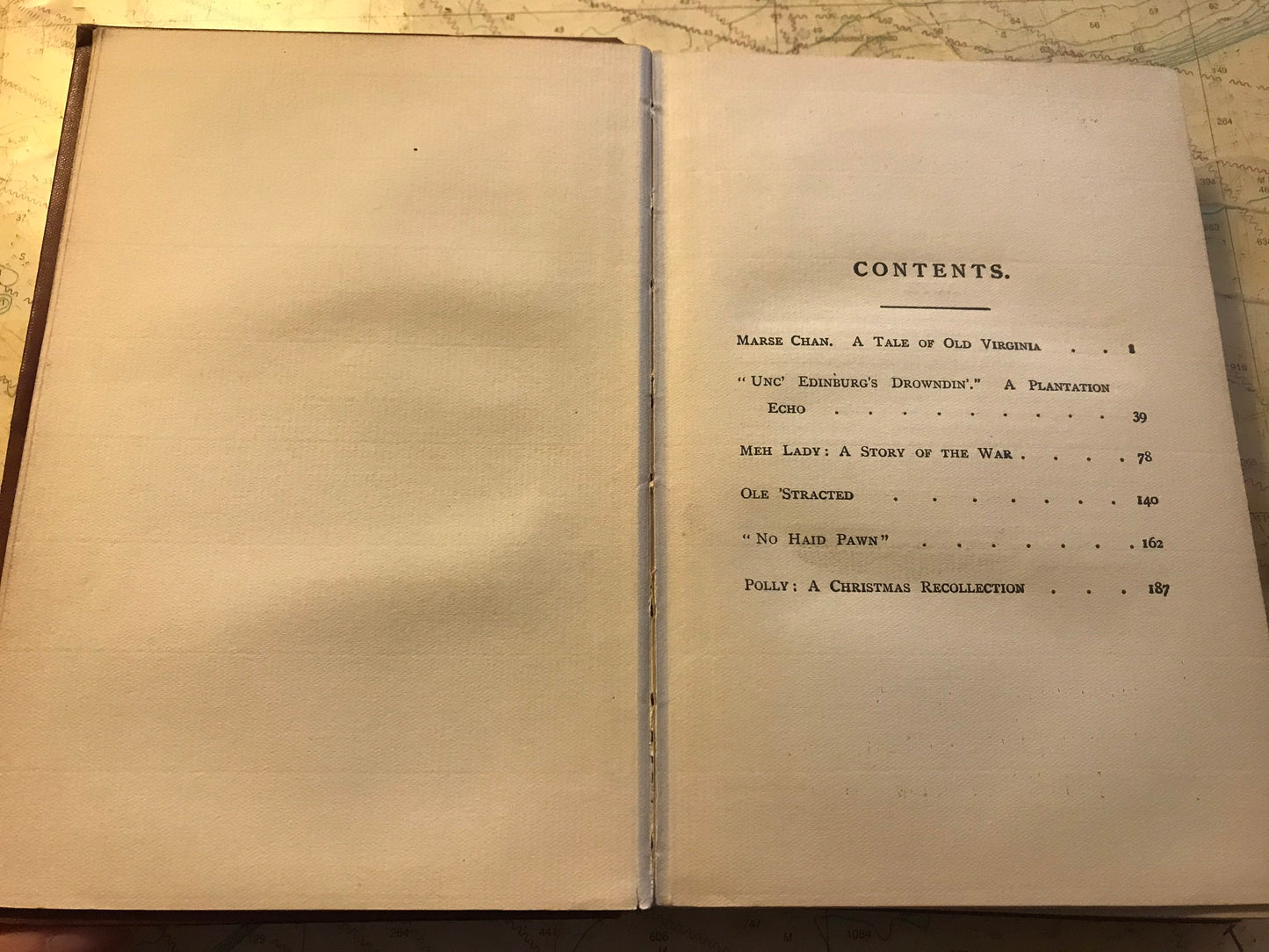 In Ole Virginia by Thomas Nelson Page | Marse Chan and Other Stories | Classic Literature