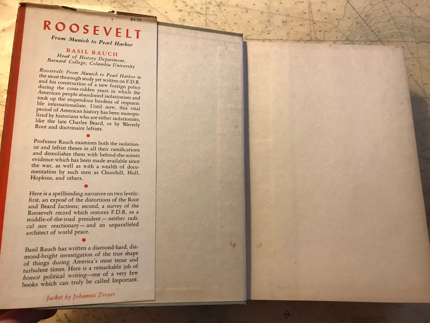 Roosevelt from Munich to Pearl Harbor by Basil Rauch | Classic Literature