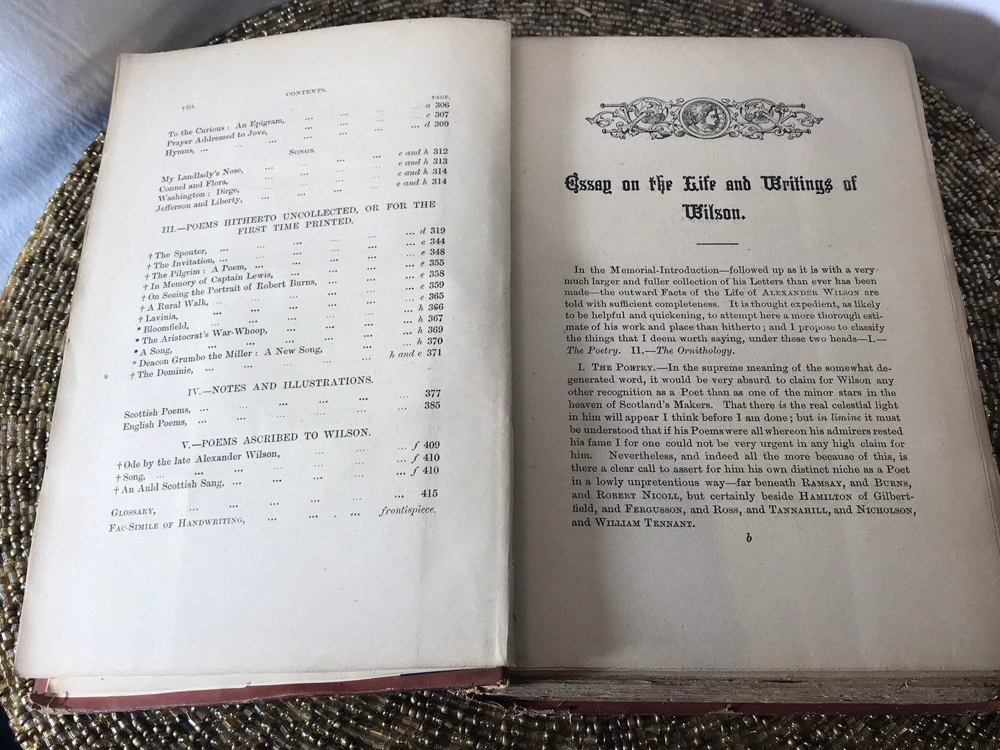 The Poems and Literary Prose of Alexander Wilson | The American Ornithologist | Volume 2 | Literature