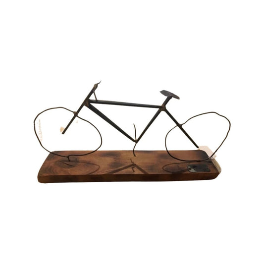 Vintage Wire Bicycle Statue | Home Decor