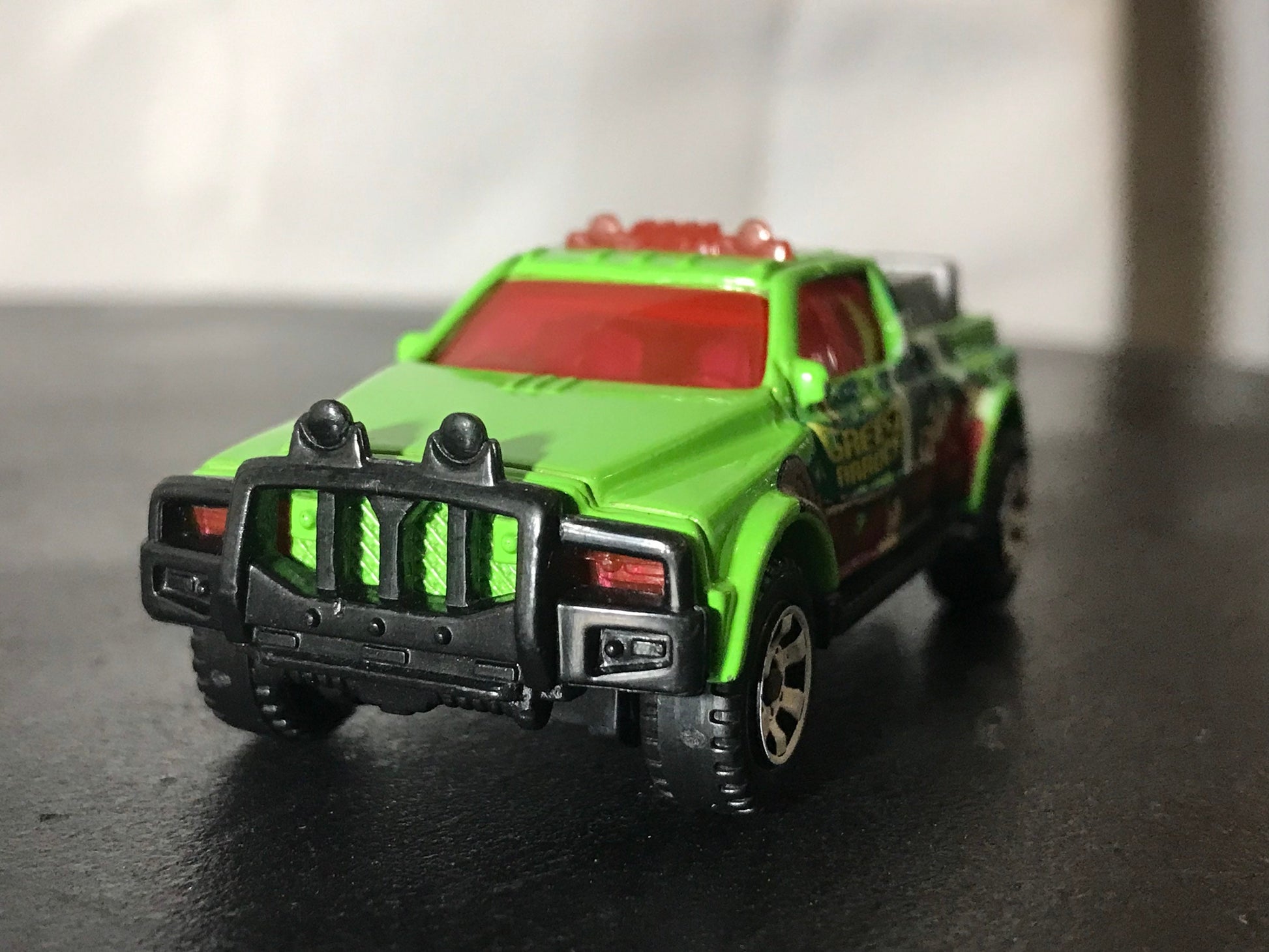 Vintage Green Arrow Toy Truck