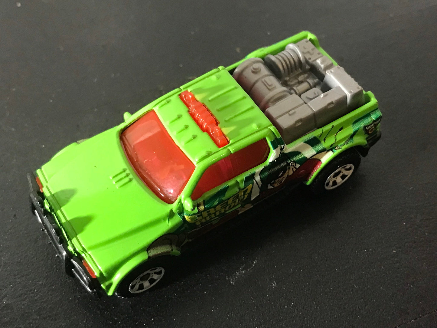 Vintage Green Arrow Toy Truck