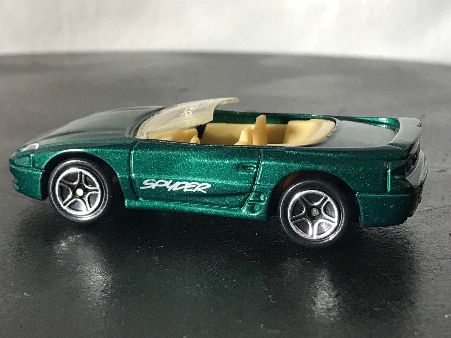 Vintage Green Toy Convertible