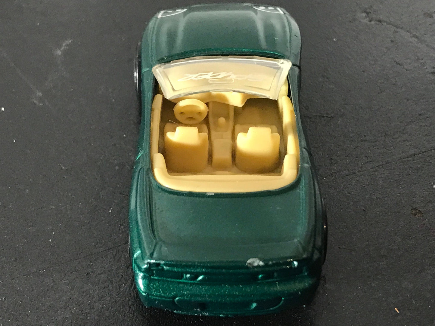 Vintage Green Toy Convertible