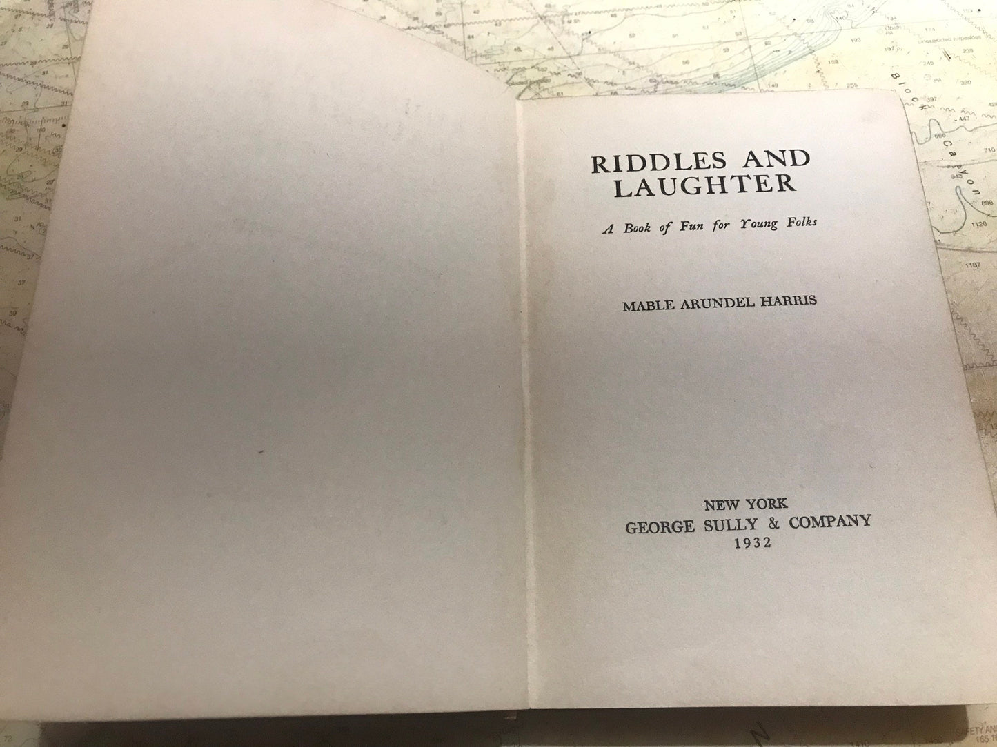 Riddles and Laughter by Mable Arundel Harris | Literature