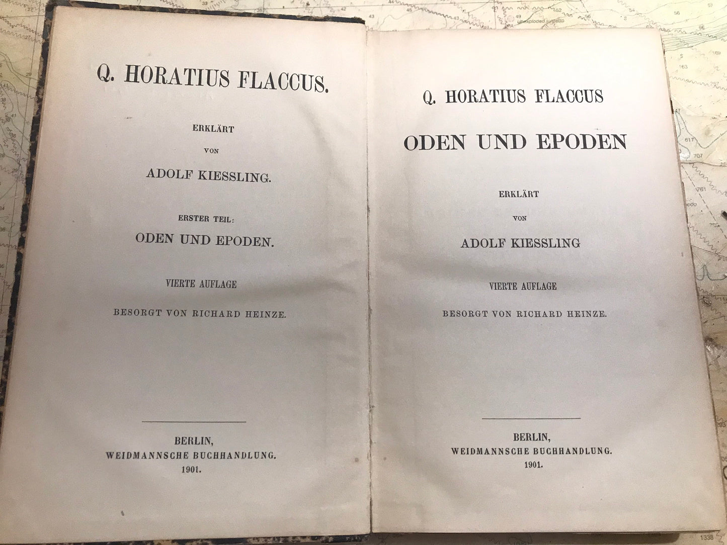 Horaz von Kiessling - Q. Horatius Flaccus Oden Und Epoden von Adolf Kiessling | Literature