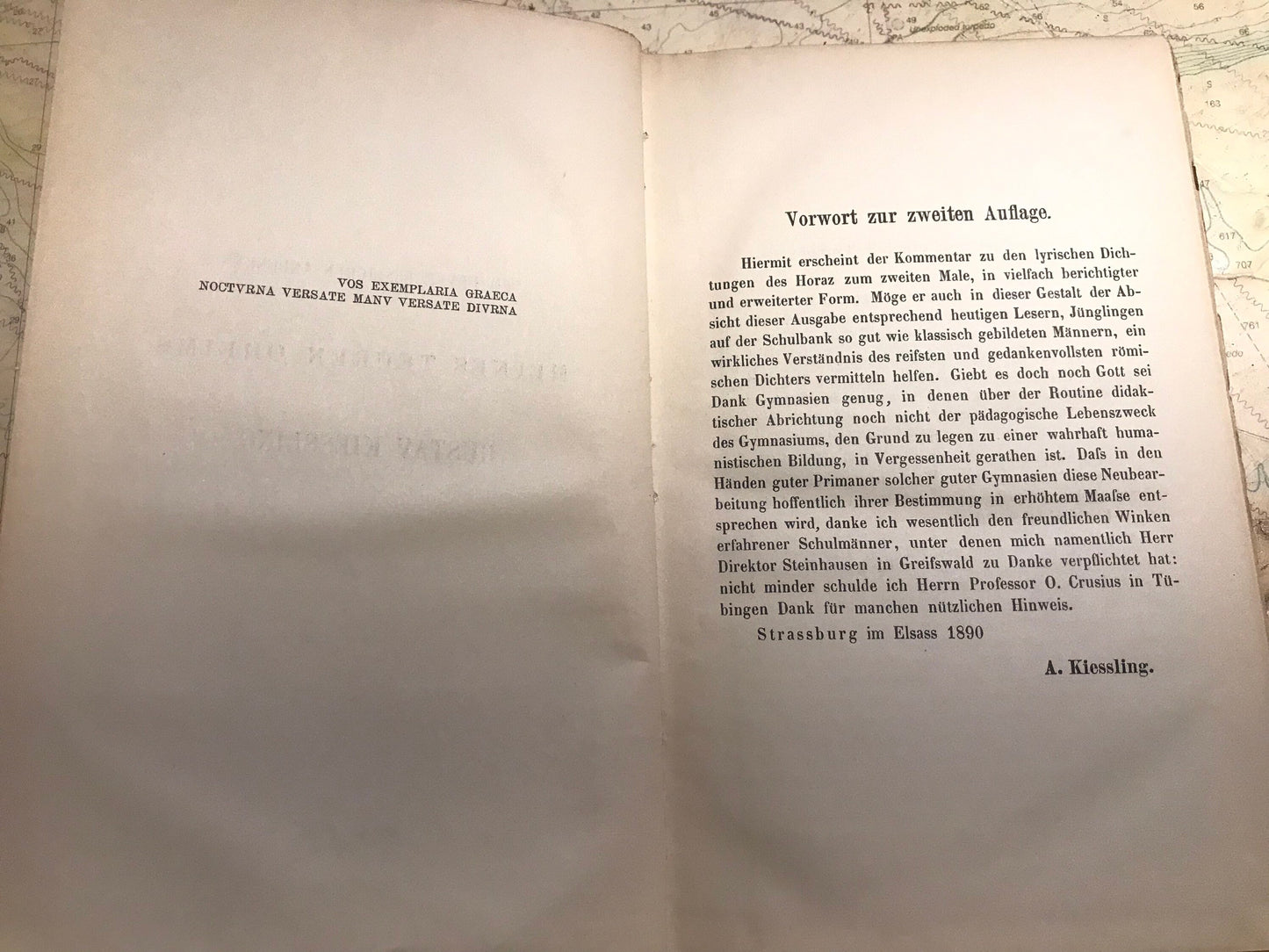 Horaz von Kiessling - Q. Horatius Flaccus Oden Und Epoden von Adolf Kiessling | Literature