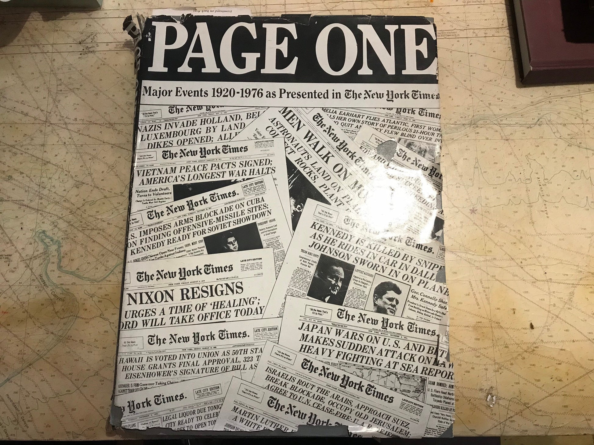 Page One | Major News Events From 1920-1976 | The New York Times