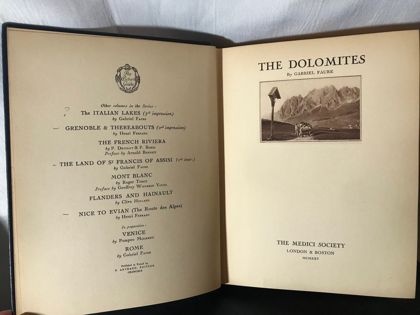 The Dolomites by Gabriel Faure | Literature