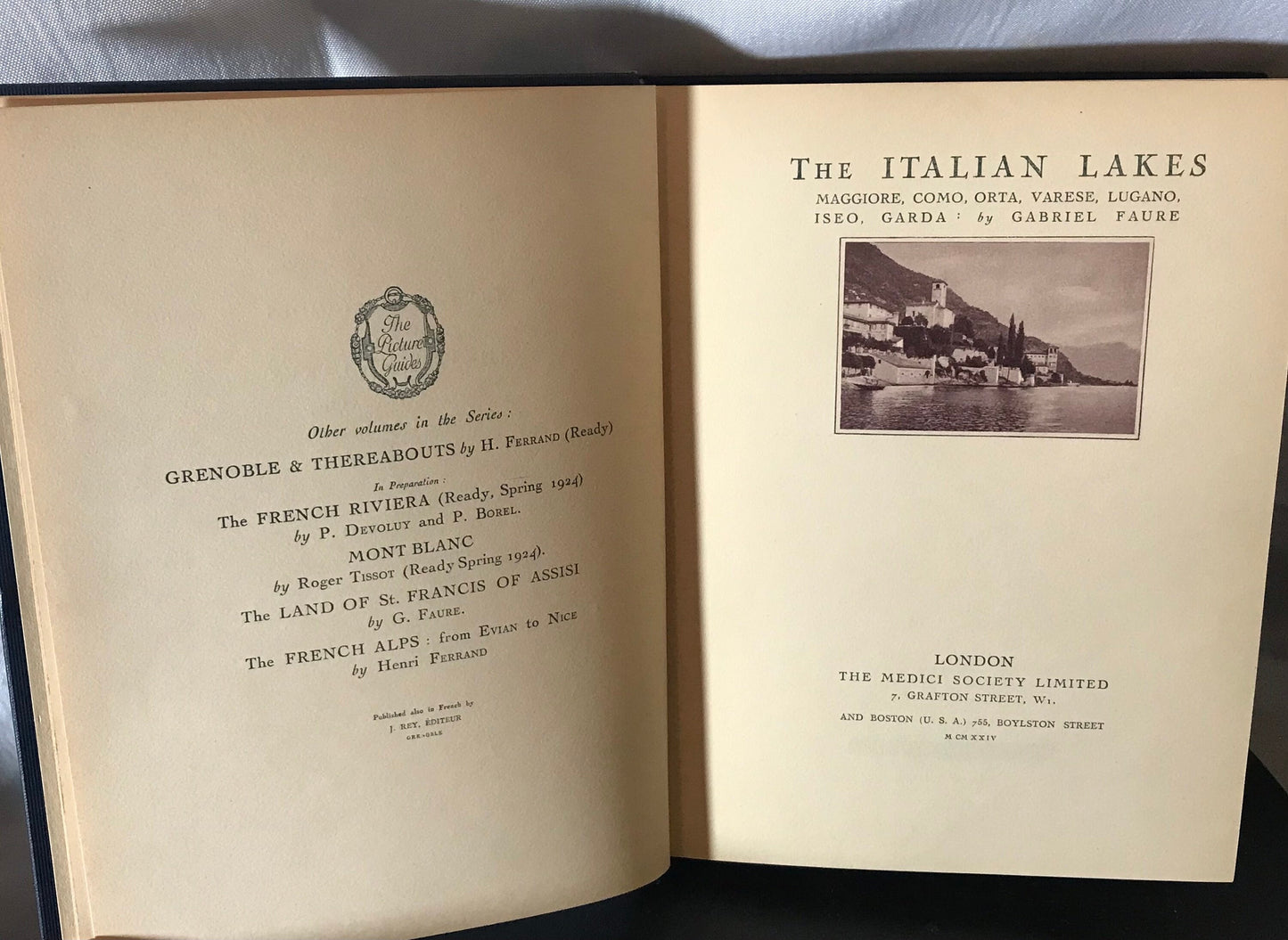 The Italian Lakes by Gabriel Faure | Literature