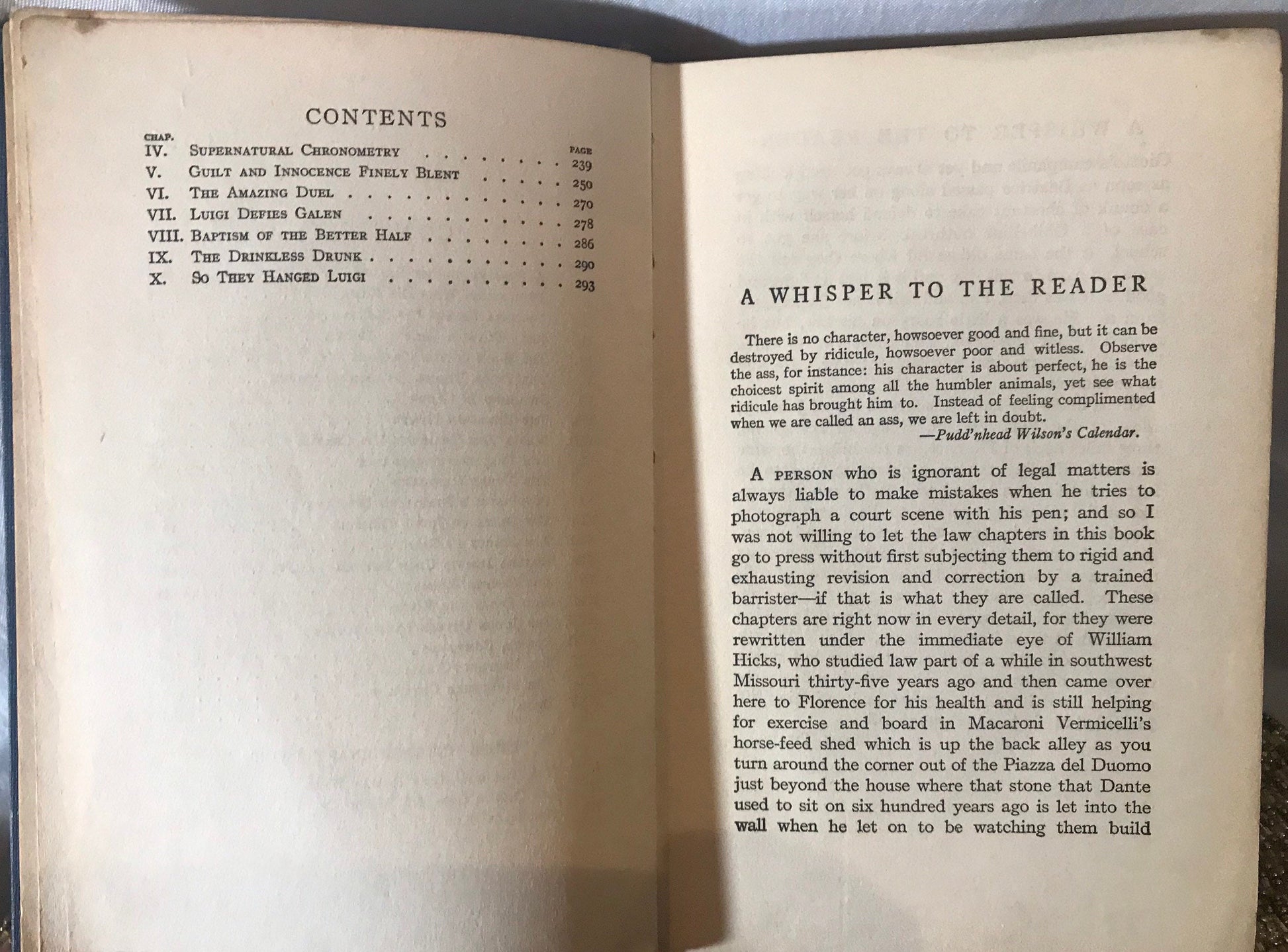 Pudd’nhead Wilson and Those Extraordinary Twins by Mark Twain | Literature