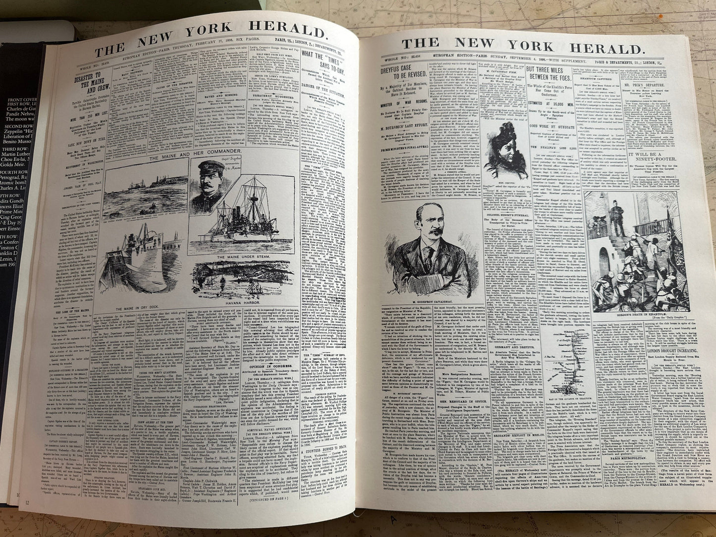 The Front Page 1887-1980 | Coffee Table Book | Vintage News Articles