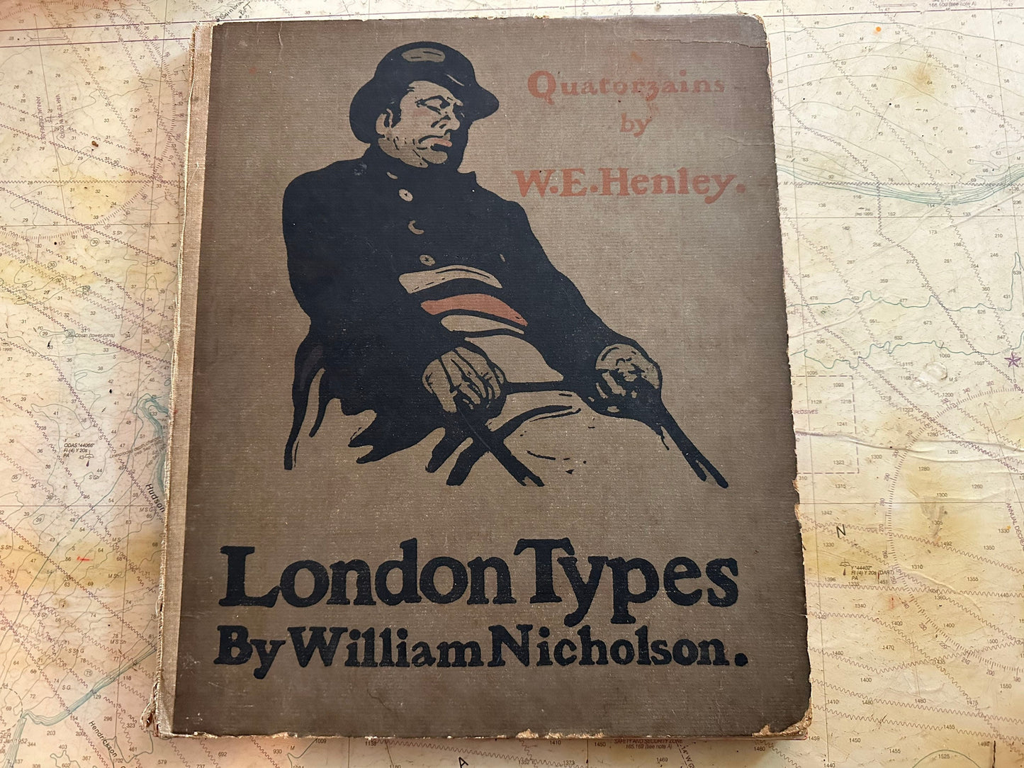 William Nicholson London Types Book, Vintage Illustrations, Coffee Table Book, Collector's Item, Gift For Book Lover