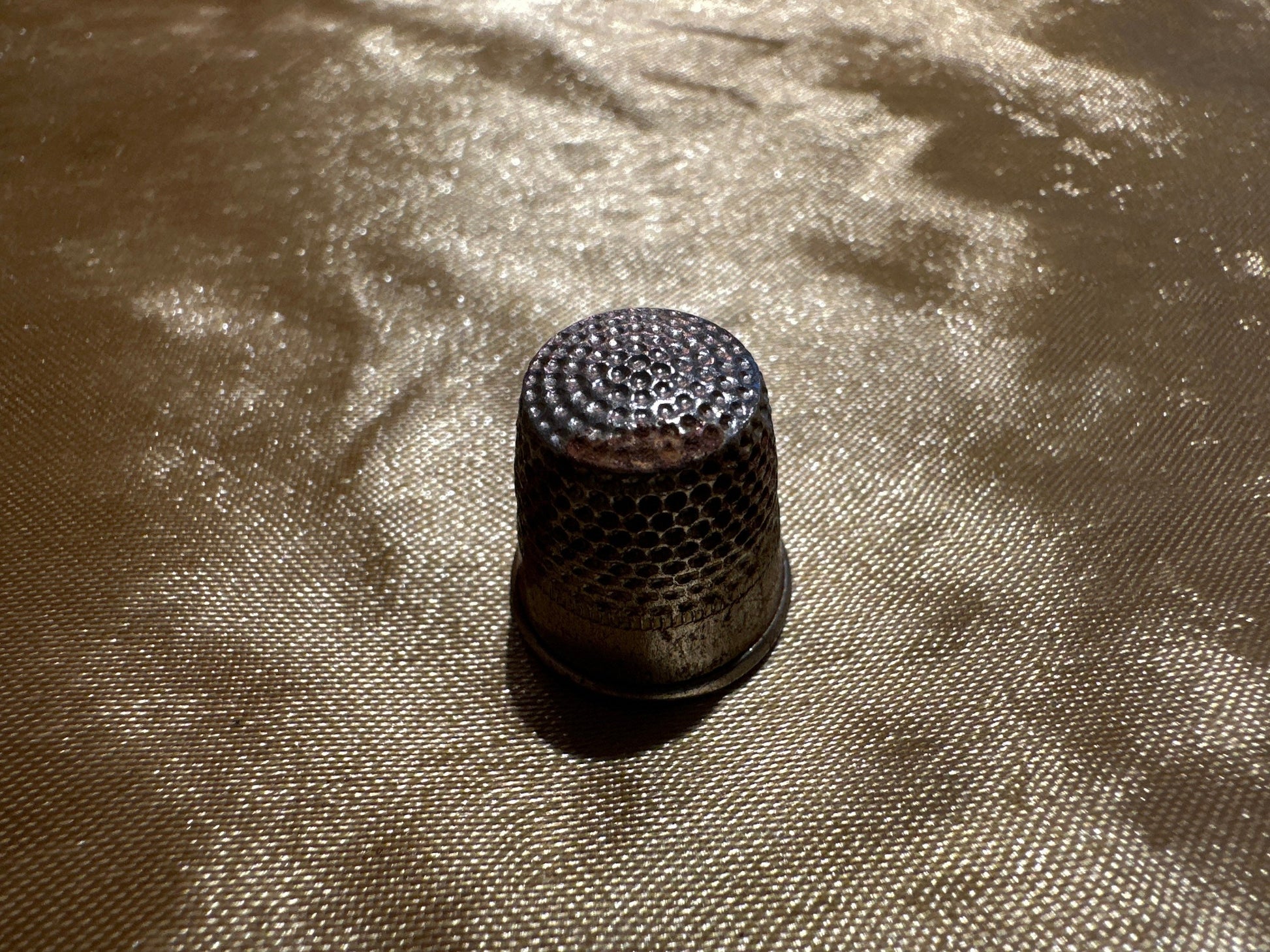 Vintage Silver Thimble | Medium Size | Home & Living