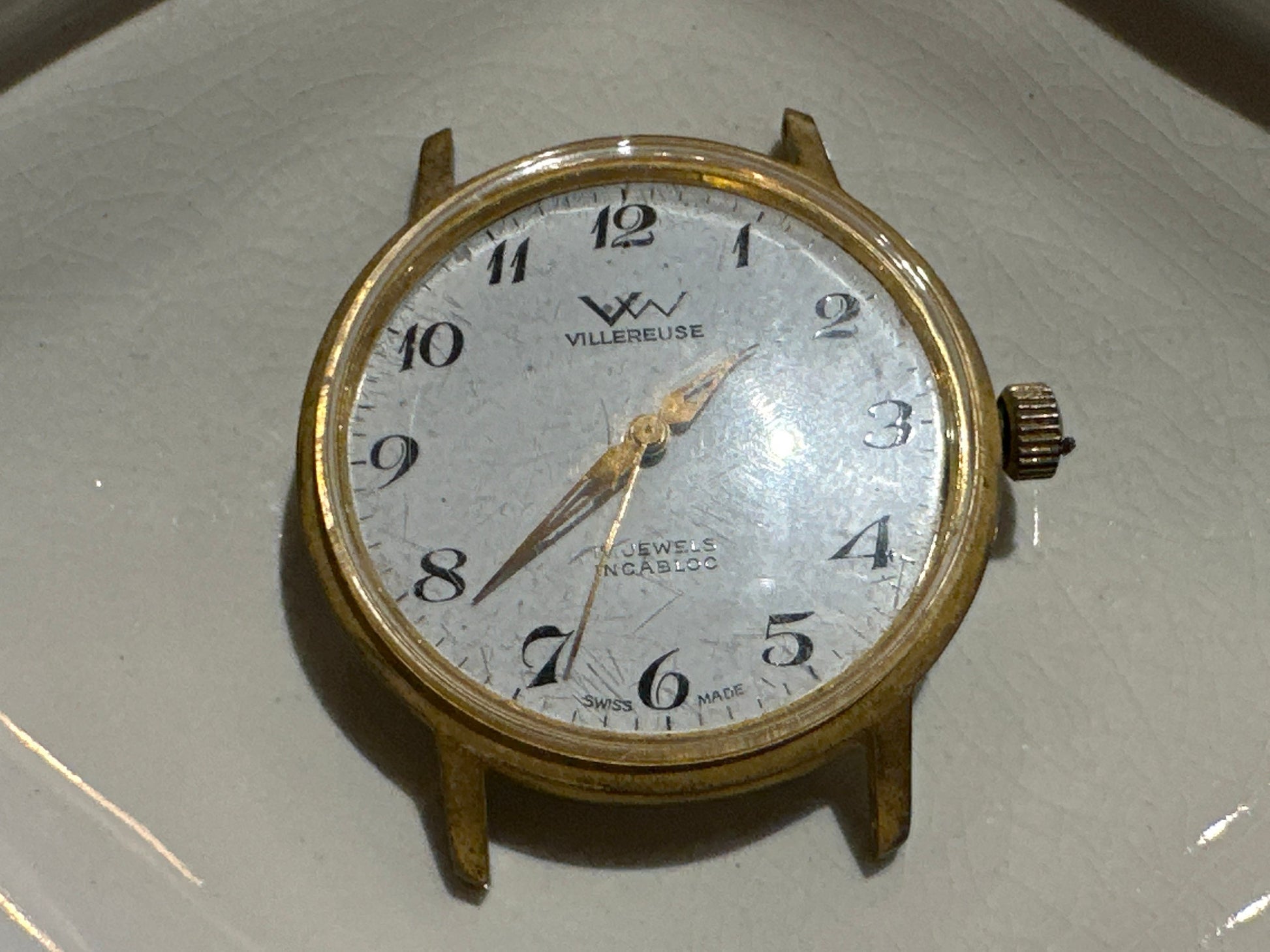 Vintage Gold Villereuse Watch | Jewlery