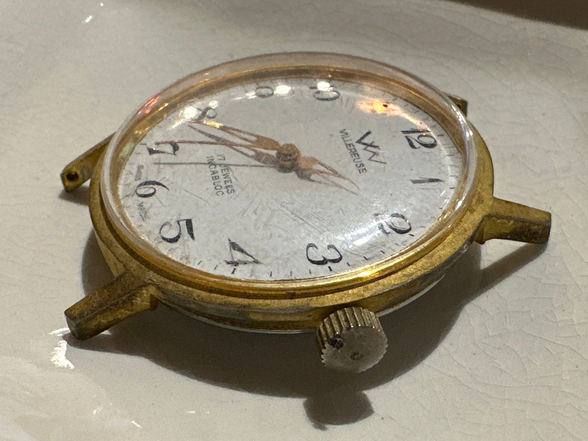 Vintage Gold Villereuse Watch | Jewlery