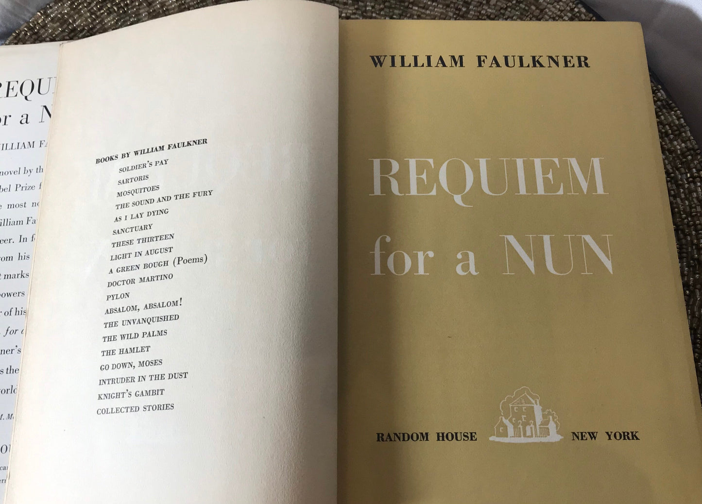 Requiem For A Nun by William Faulkner | Literature