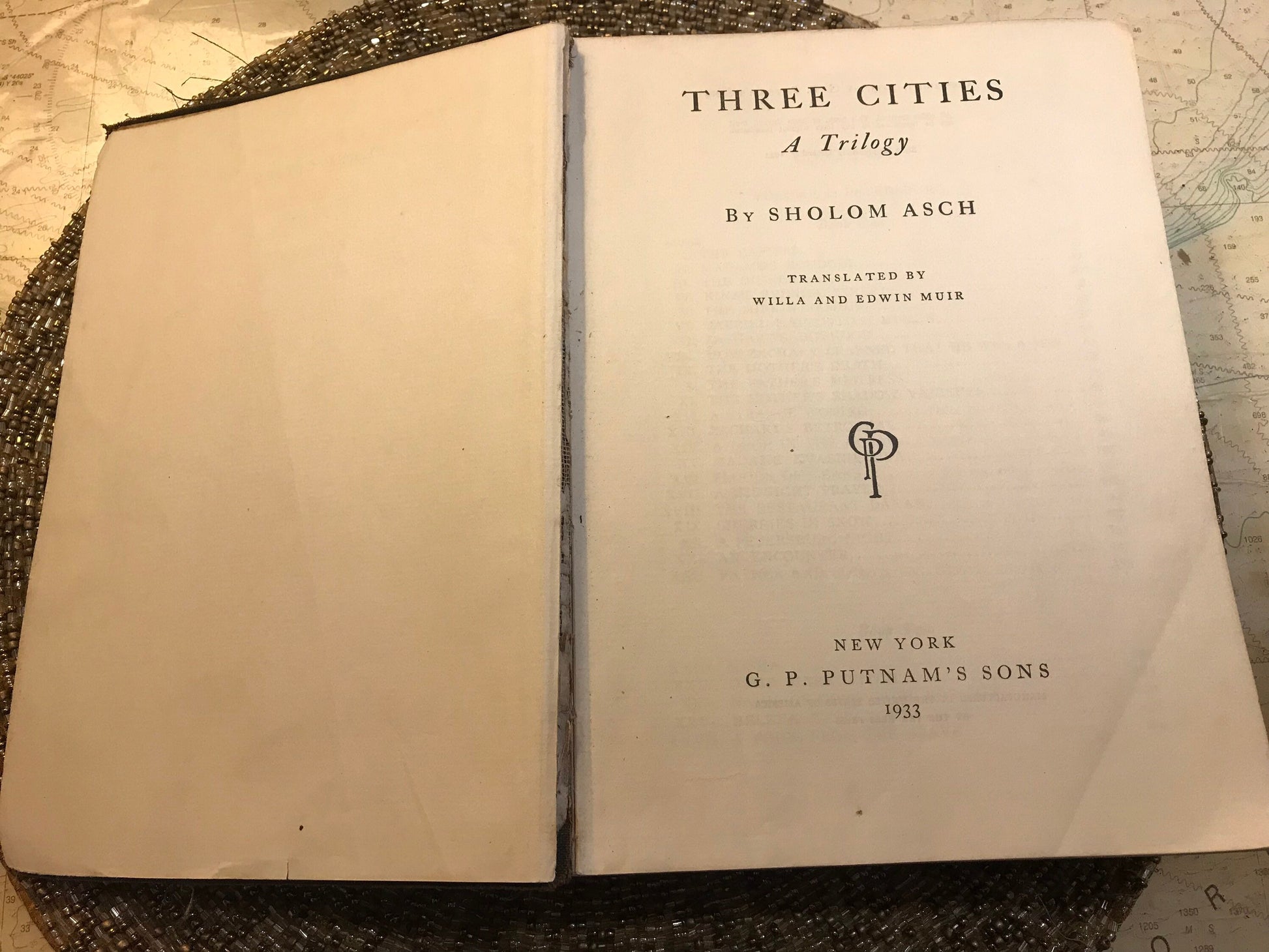 Three Cities by Sholem Asch | A Trilogy | Literature