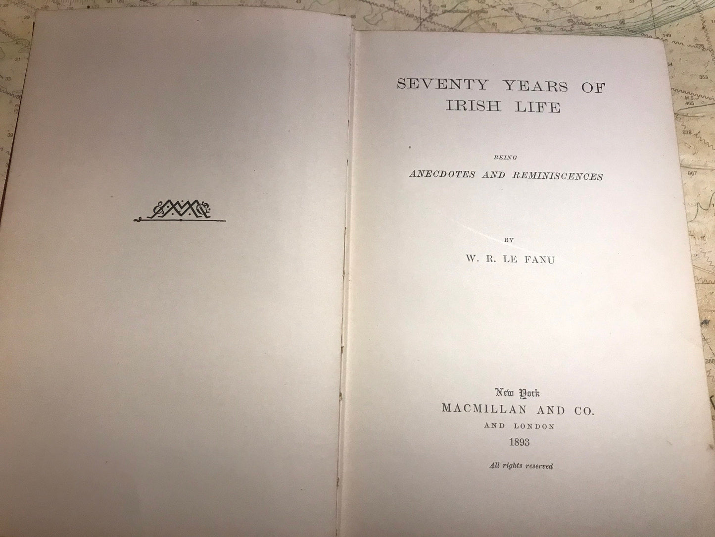 Seventy Years of Irish Life by W. R. Le Fanu | Literature