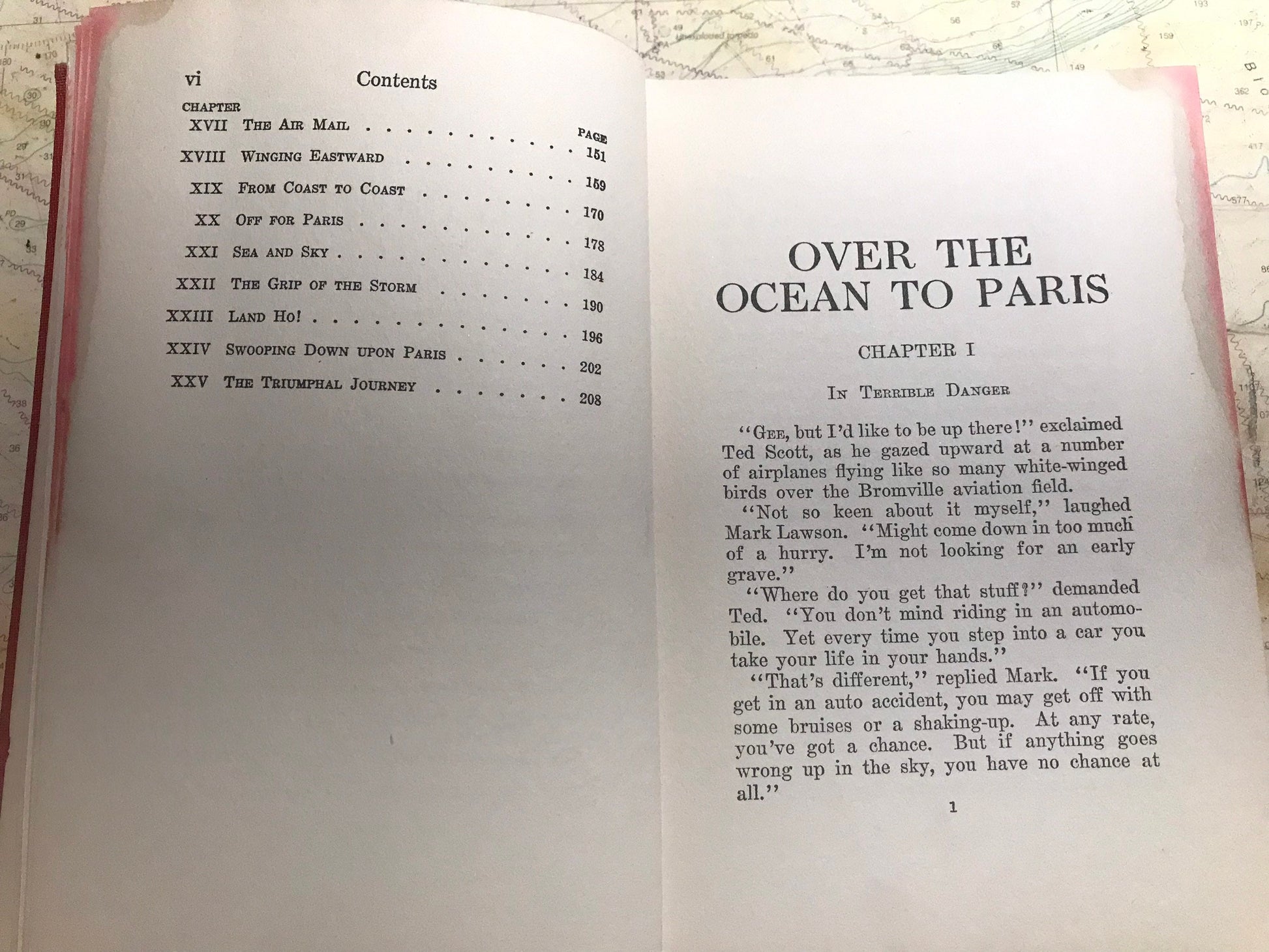 Over The Ocean To Paris by Franklin W Dixon | Literature