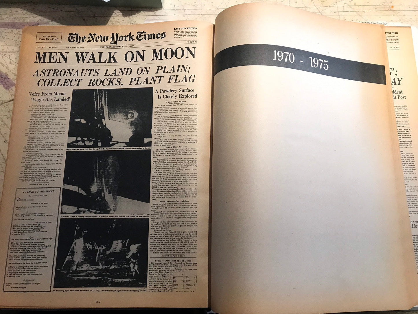 Page One | Major News Events From 1920-1976 | The New York Times
