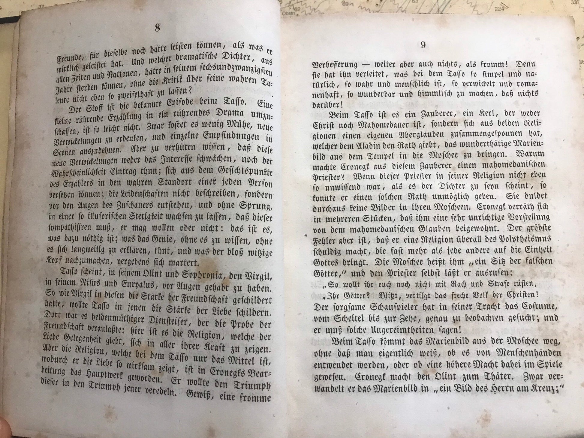 G.G. Lessing's Gefammelte Berte 1841 | Literature