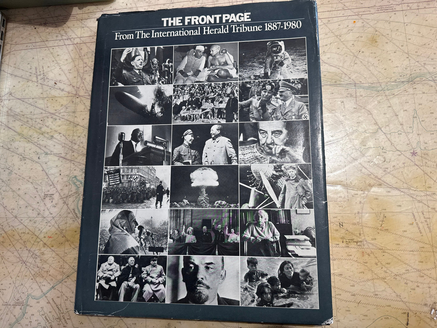 The Front Page 1887-1980 | Coffee Table Book | Vintage News Articles